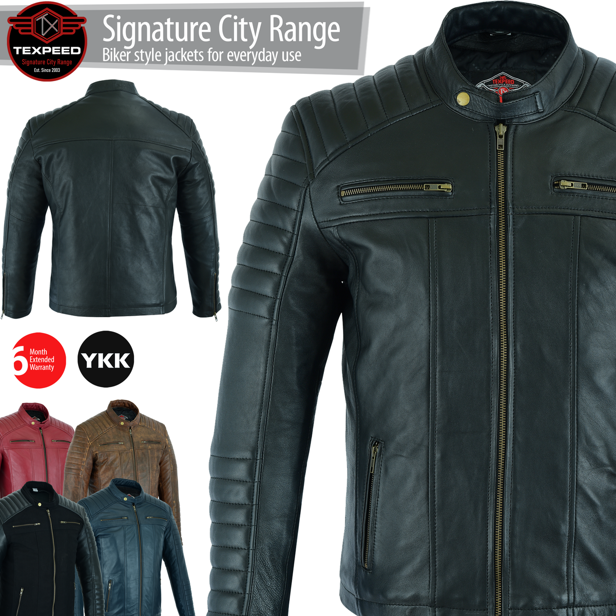 City Leather Jacket