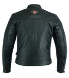 Sturgis Black Leather Motorcycle Jacket