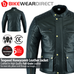 Black Leather Motorcycle Jacket