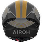 Airoh Connor Full Face Motorcycle Helmet In Matt Black & Bronze