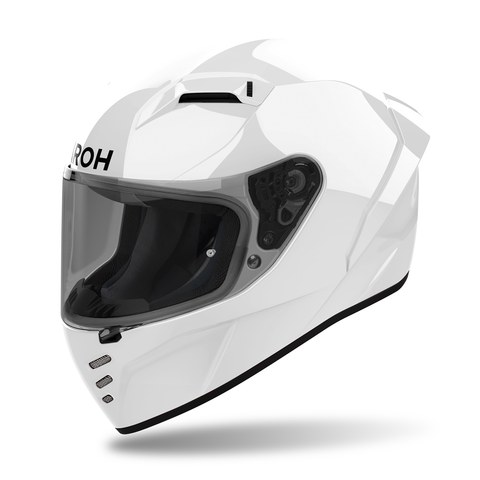 Airoh Connor Full Face Motorcycle Helmet In Gloss White