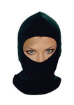 Black Cotton Winter Motorcycle Balaclava