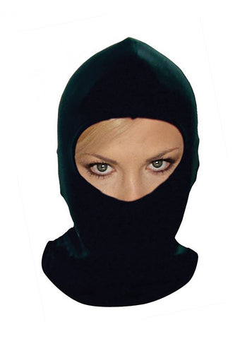 Black Cotton Winter Motorcycle Balaclava