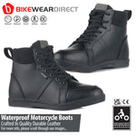 Leather Waterproof CE Motorcycle Boots