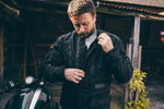 Jerico Black Cordura Motorcycle Jacket