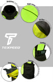 Hi-Vis Yellow Cordura Motorcycle Jacket