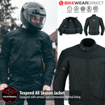 Mesh Black Cordura Motorcycle Jacket