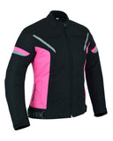 Women Motorcycle Jacket Ladies Motorbike Waterproof Moped With Biker Armour