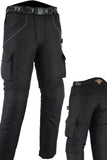 Motorbike Motorcycle Trousers Waterproof Cordura With CE Armour Protection Biker