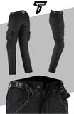 Motorbike Motorcycle Trousers Waterproof Cordura With CE Armour Protection Biker