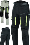 Motorcycle Motorbike Trousers Waterproof Cordura With CE Biker Armour Protection