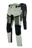 Motorcycle Motorbike Trousers Waterproof Cordura With CE Biker Armour Protection