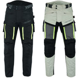 Motorcycle Motorbike Trousers Waterproof Cordura With CE Biker Armour Protection