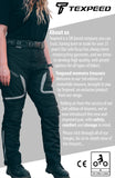 Womens Motorcycle Motorbike Trousers Waterproof Ladies With Biker Armour Protect