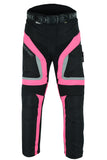 Womens Motorcycle Motorbike Trousers Waterproof Ladies With Biker Armour Protect