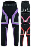 Womens Motorcycle Motorbike Trousers Waterproof Ladies With Biker Armour Protect