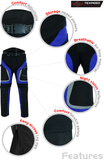 Motorbike Trousers Motorcycle Waterproof Cordura With CE Protective Biker Armour