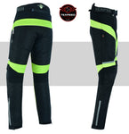 Hi-vis Motorcycle Trousers Motorbike Waterproof Pants With CE Protective Armour