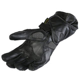 Leather Motorcycle Motorbike Biker Gloves Vented CE Carbon Knuckle Armour Pro