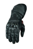 Motorcycling Motorbike Gloves Leather Biker CE Carbon Fiber Armour With Vents