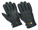 Motorrad Lederhandschuhe Warm Weich Mit Echtem Biker 3M Thinsulate