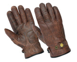 Motorcycle Motorbike Leather Gloves Warm Soft With Genuine Biker 3M Thinsulate