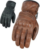 Motorcycle Motorbike Leather Gloves With CE Knuckle Armour Biker Protection