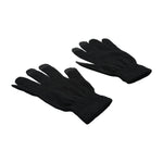 Black Cotton Winter Inner Motorcycle Gloves