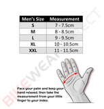 Motorcycle Motorbike Leather Gloves Warm Soft With Genuine Biker 3M Thinsulate