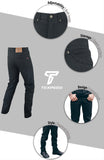 Aramid Motorcycle Jeans in Black or Blue