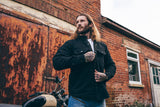 Kevlar Black Denim Motorcycle Shirt