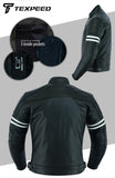 Café Racer Black Leather Motorcycle Jacket