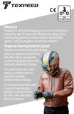 Touring Brown Leather Motorcycle Jacket