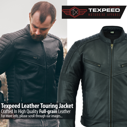 Texpeed leather outlet jacket