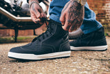 Leather Nubuck CE Motorcycle Trainers