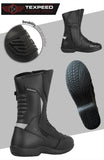 Leather Waterproof CE Motorcycle Boots