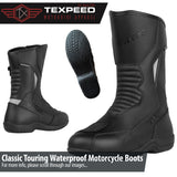 Leather Waterproof CE Motorcycle Boots